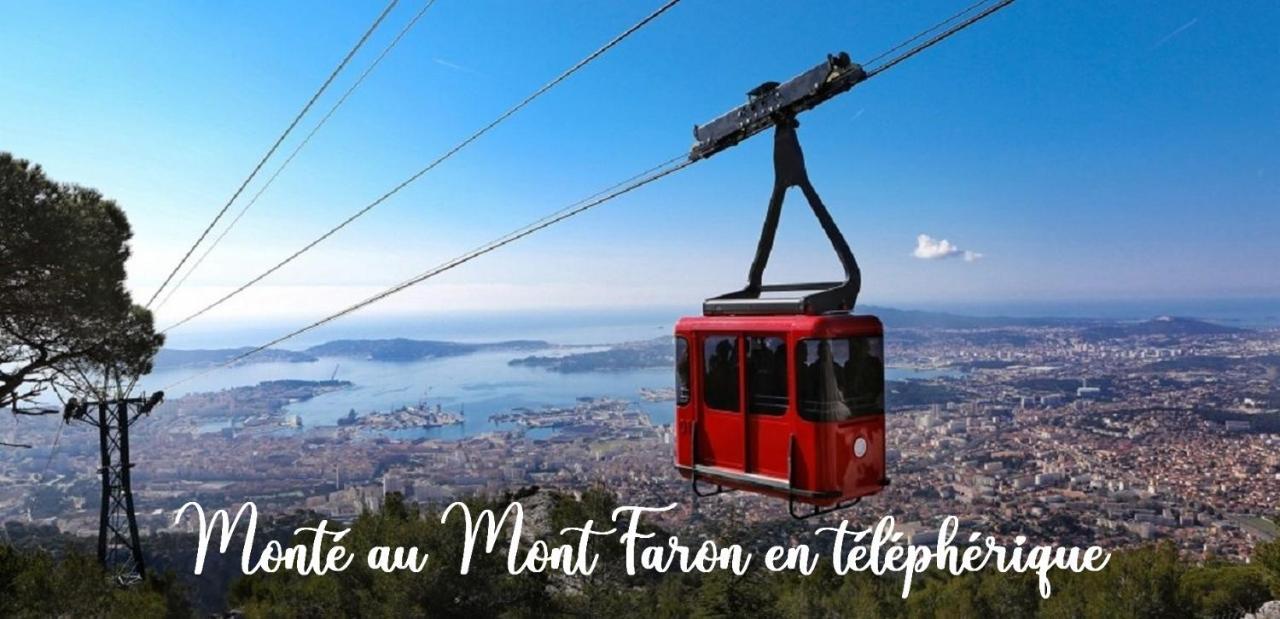 Villadali-Fr Appart Hotel Toulon Clim, Wifi, Terrasse, Cuisine Parking Gratuit Luaran gambar